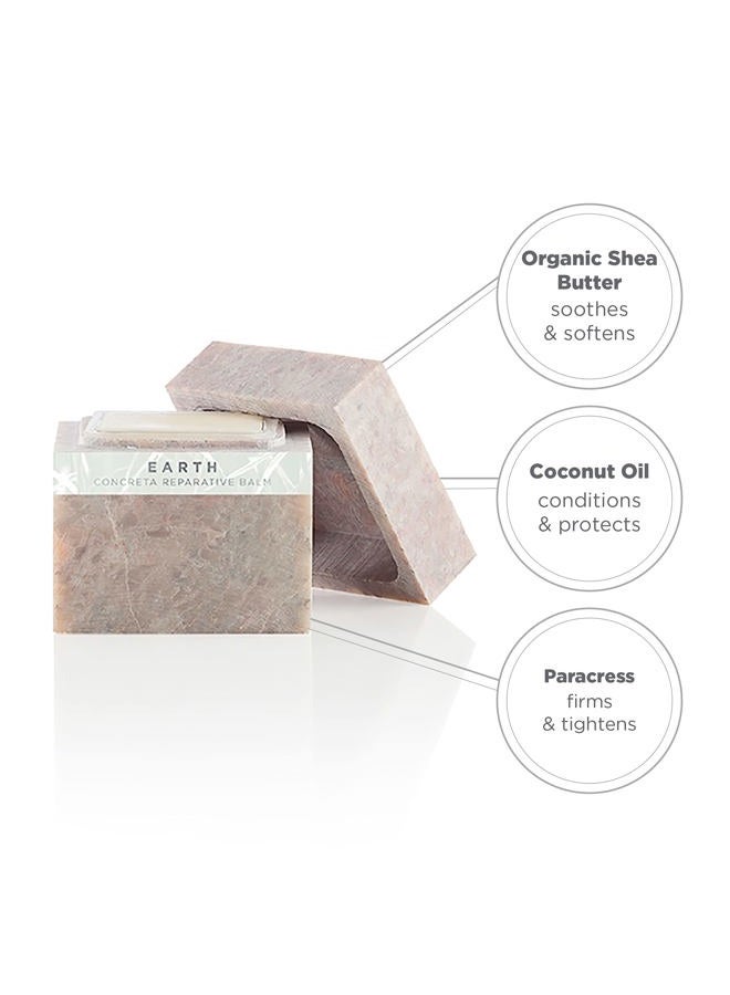 zents Concreta, Firming Repair Balm and Skin Salve for Hands and Feet, With Pure Organic Shea Butter and Organic Coconut Oil in Soapstone,1.25 fl oz/37.5 millileters (Earth) - Image 5